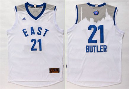 Maillot De Basket All Star 2016 NBA East Caron Butler 21 Blanc